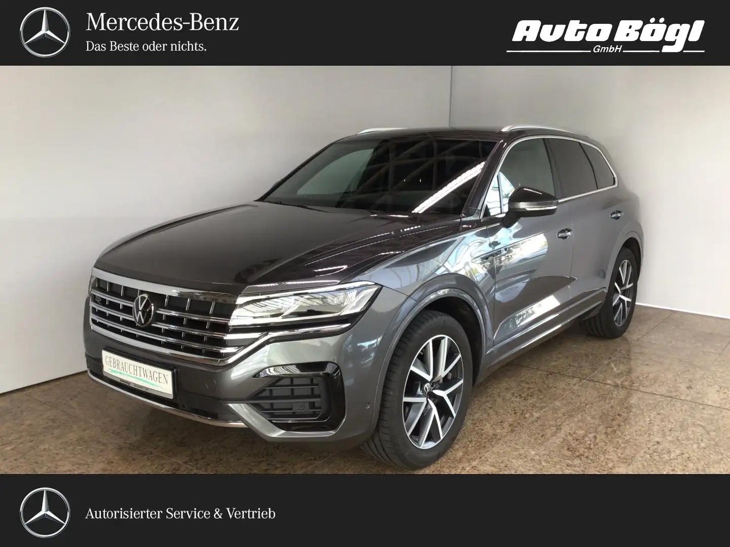 Volkswagen Touareg Touareg 3.0 V6 TDI R-Line 4Motion AHK/Luftfeder Grau - 1