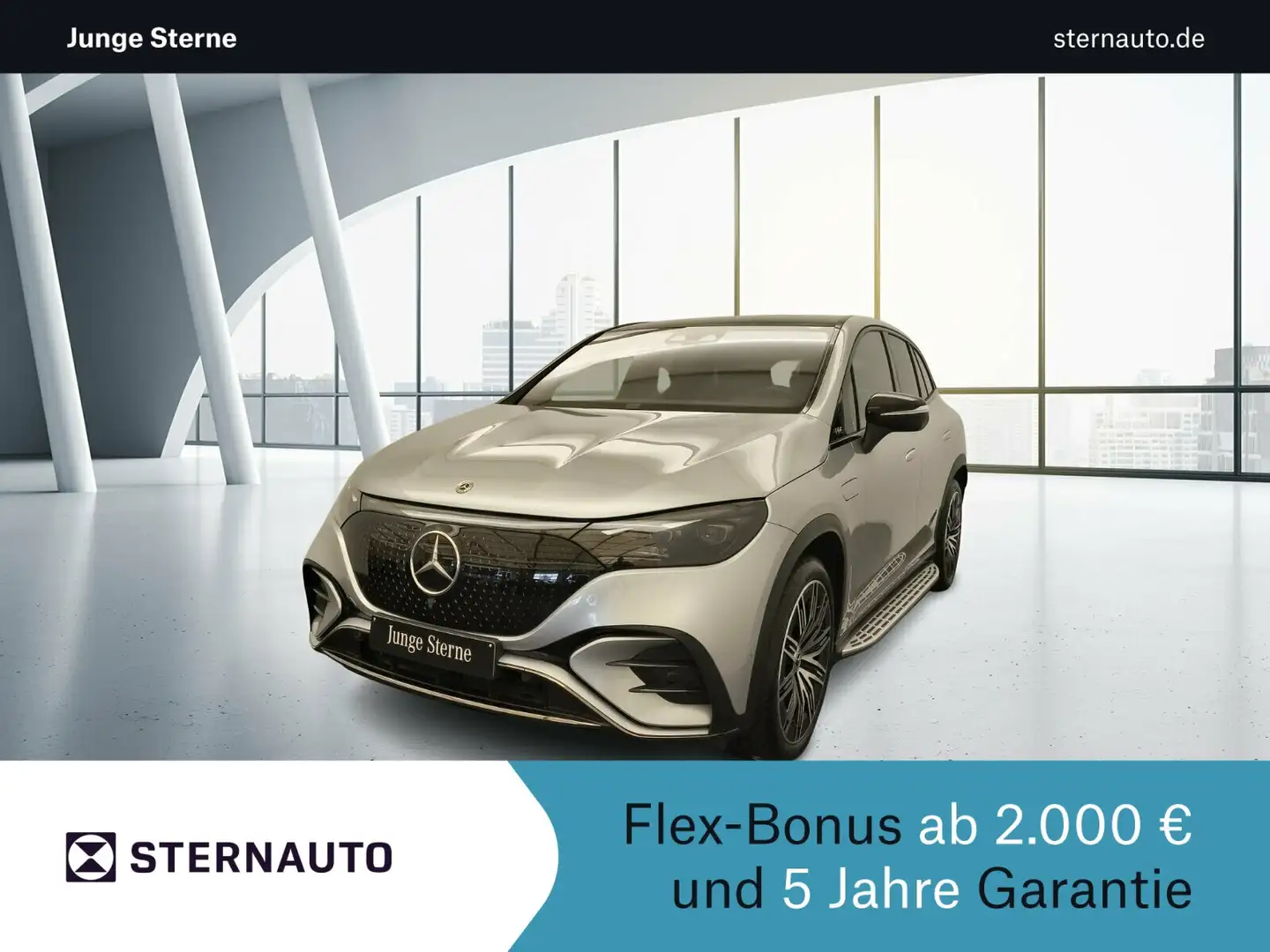 Mercedes-Benz EQE SUV EQE 350 4M SUV AMG Premium Akustik AHK Distronic Argent - 1