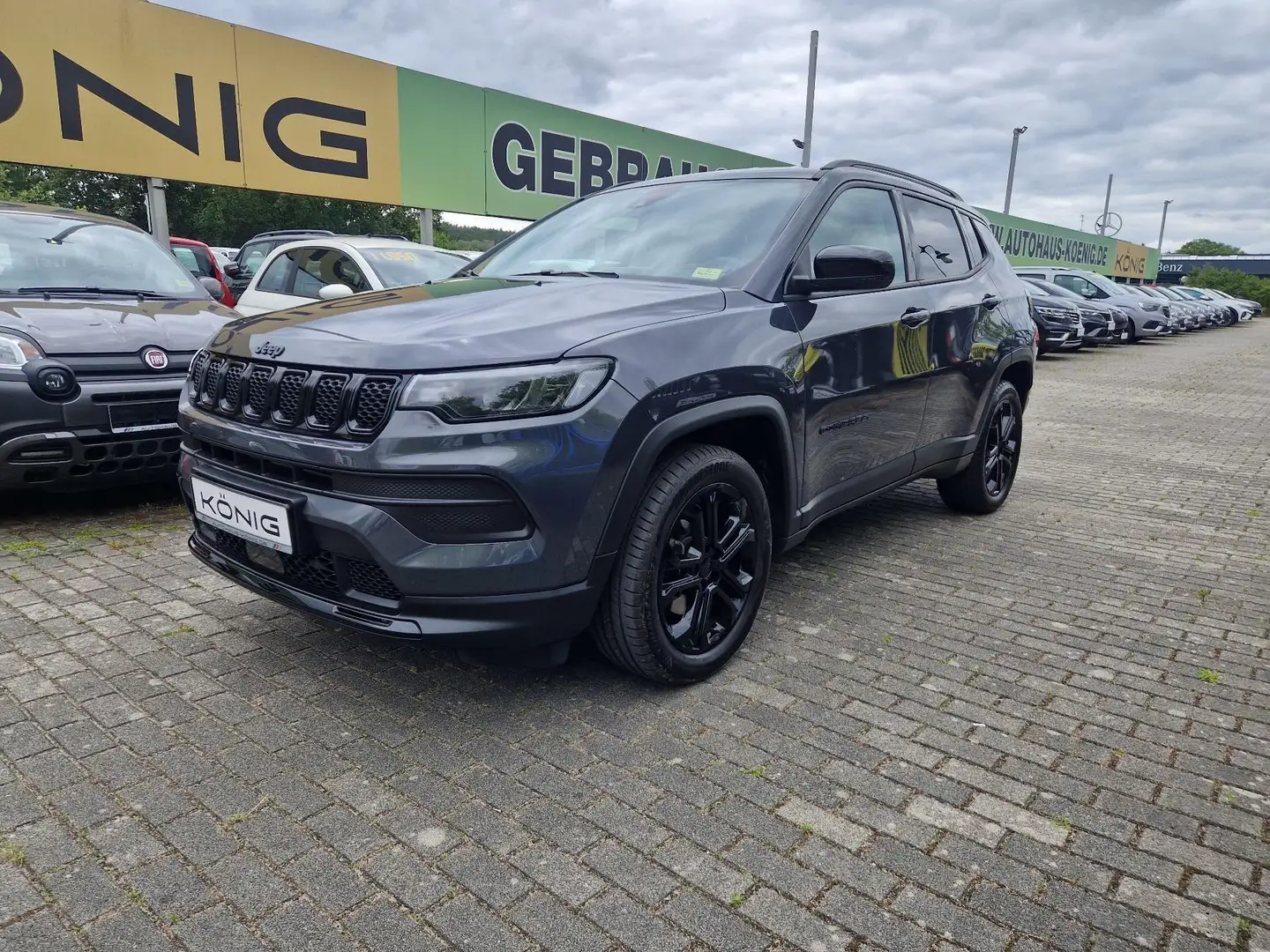 Jeep Compass e-Hybrid MY23 Night Eagle 1.5l T4 48V e Gris - 1