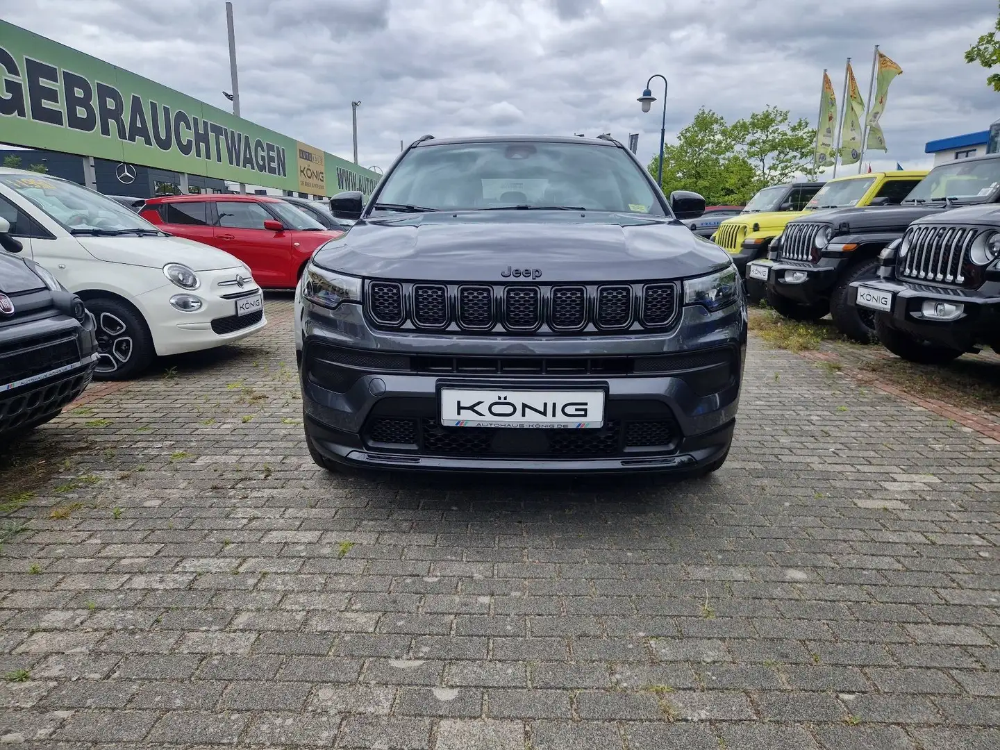 Jeep Compass e-Hybrid MY23 Night Eagle 1.5l T4 48V e Gris - 2