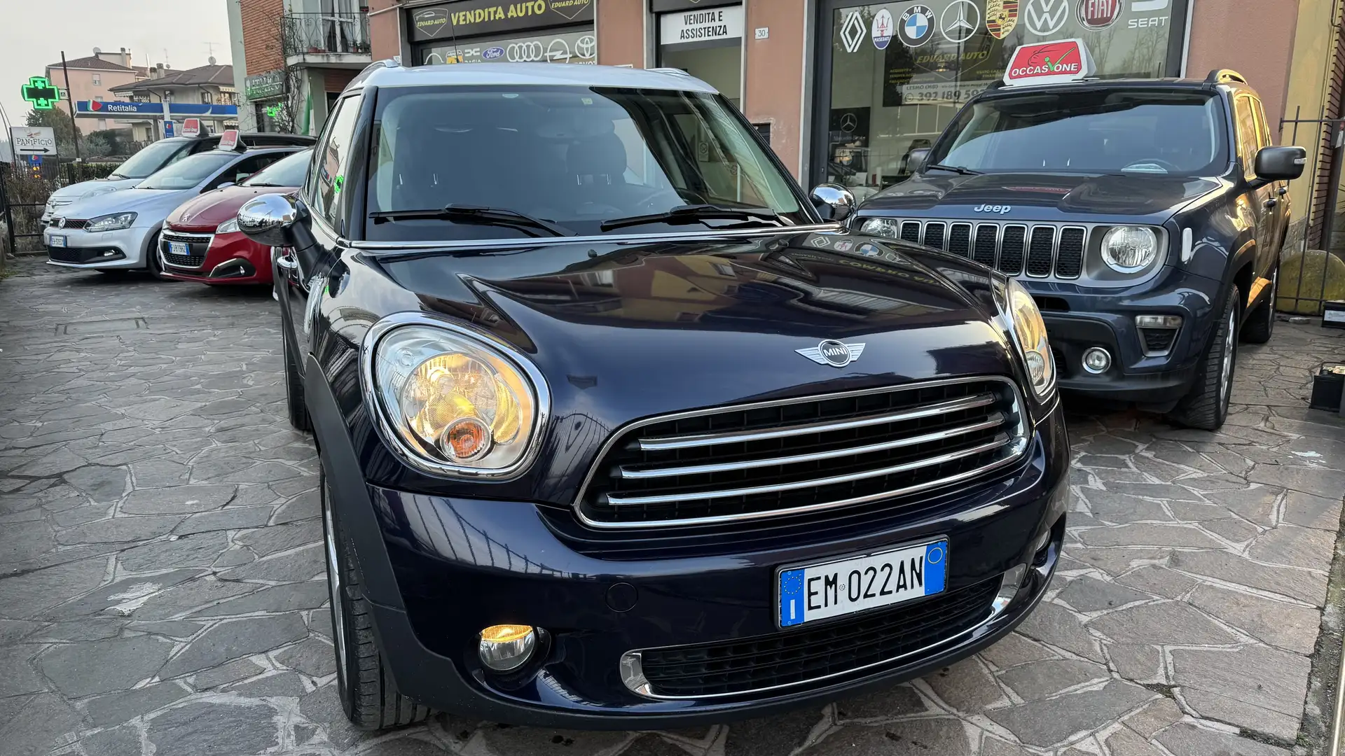 MINI Cooper D Countryman 2.0 D  111 CV AUTOMATICA NAVI NEO PATENTATI Bleu - 2