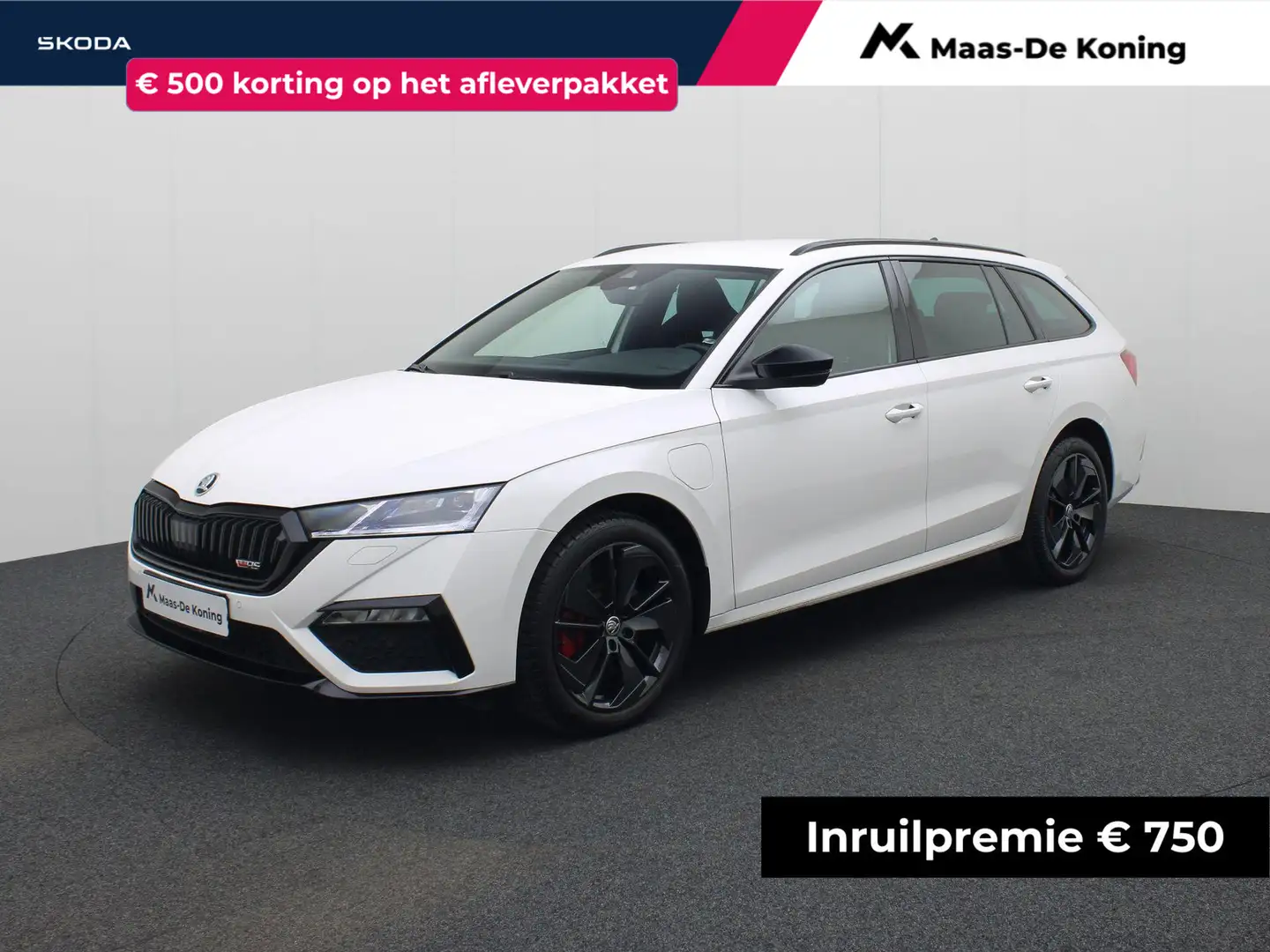 Skoda Octavia Combi 1.4TSI 180kW/245PK RS iV PHEV DSG · Apple Ca Blanco - 1