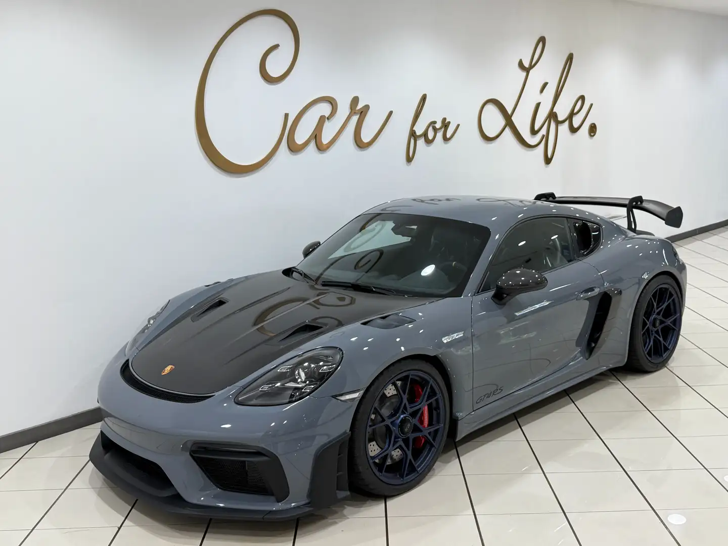 Porsche Cayman 718 4.0 GT4 RS Pdk IVA ESPOSTA Grijs - 1