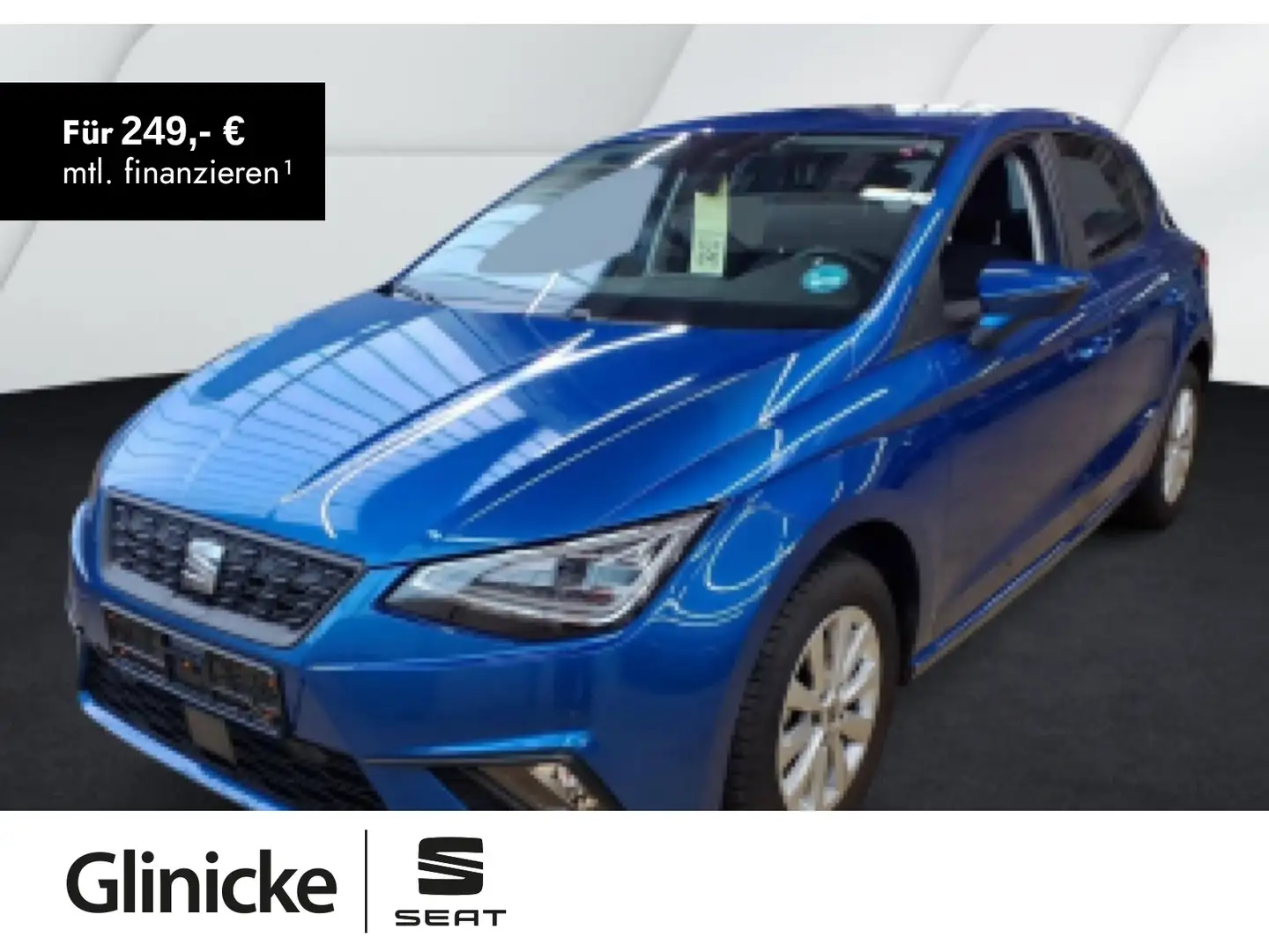 SEAT Ibiza Style 1.0 TSI NAVI, RFK, SHZ Blau - 1