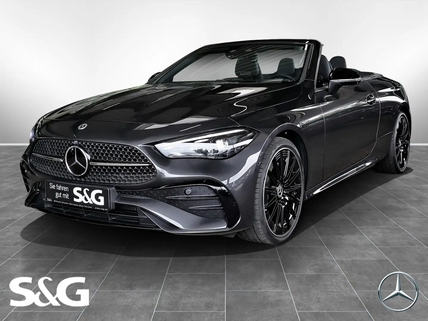 Mercedes-Benz CLE 300 4M Cabriolet AMG BURMESTER+DISTRONIC+20" Szary - 1