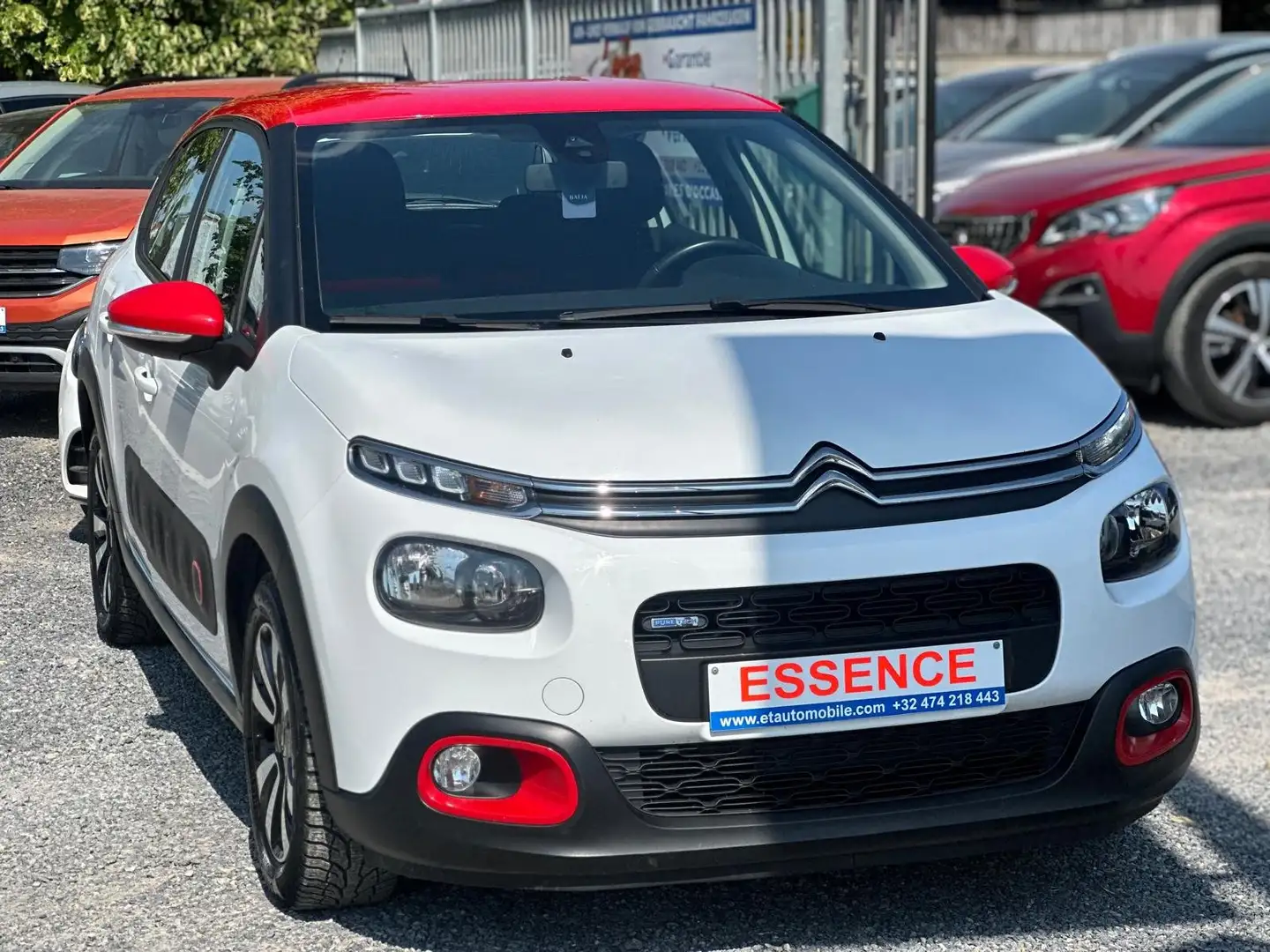 Citroen C3 1.2i*75000KM*CARNET*GARANTIE* Blanc - 1