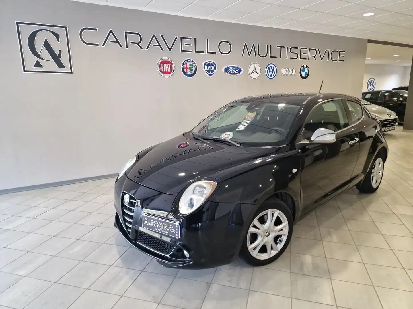 Alfa Romeo MiTo MiTo 2008 1.6 jtdm-2 Progression s Zwart - 1