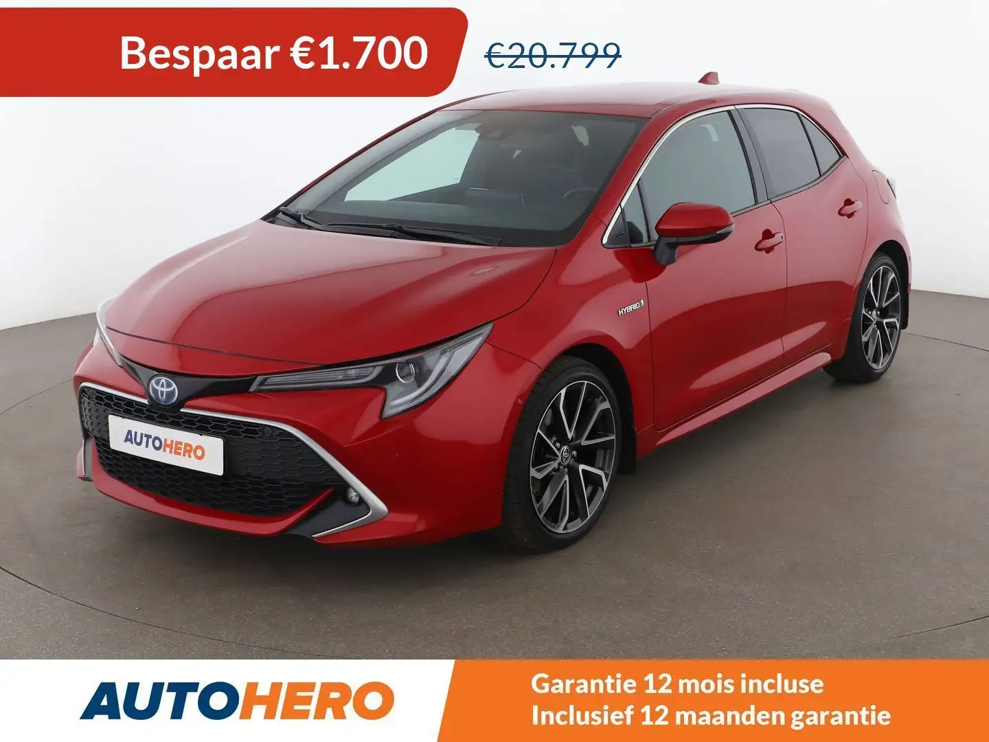 Toyota Corolla 2.0 Hybrid Lounge Red - 1