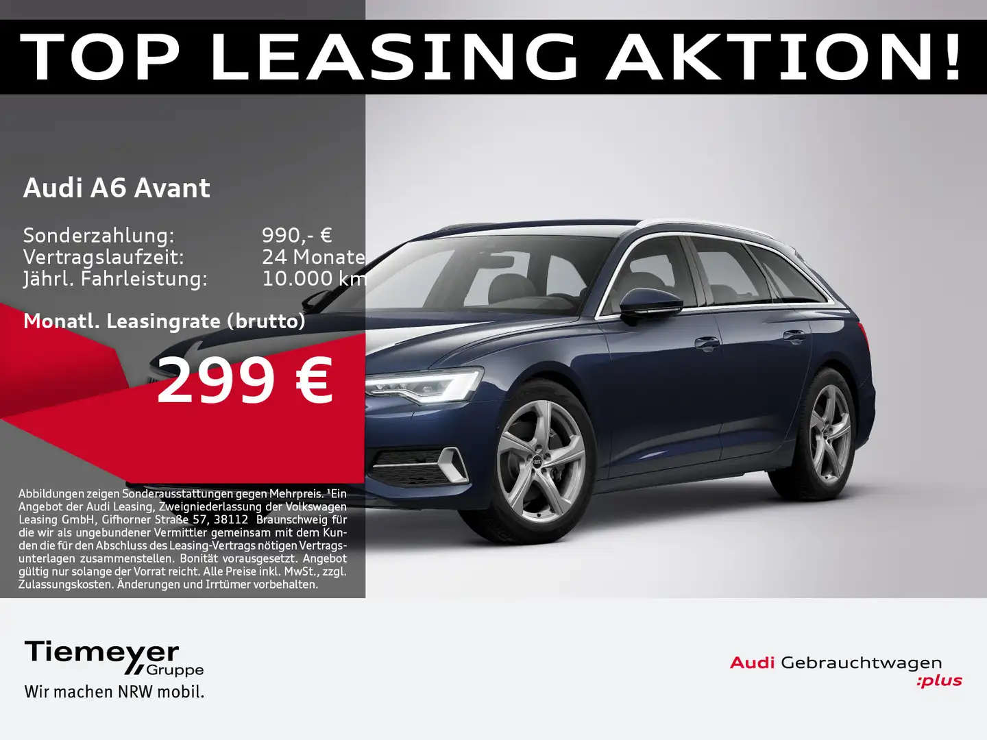 Audi A6 45 TFSI Q ADVANCED MATRIX MEMORY AHK KA Blau - 1