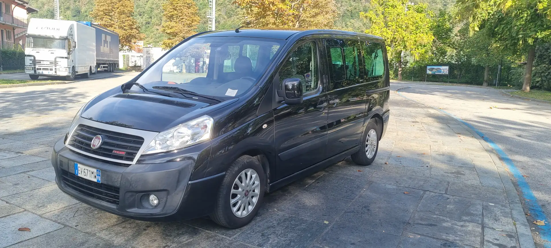 Fiat Scudo 165 multijet panorama Чёрный - 2