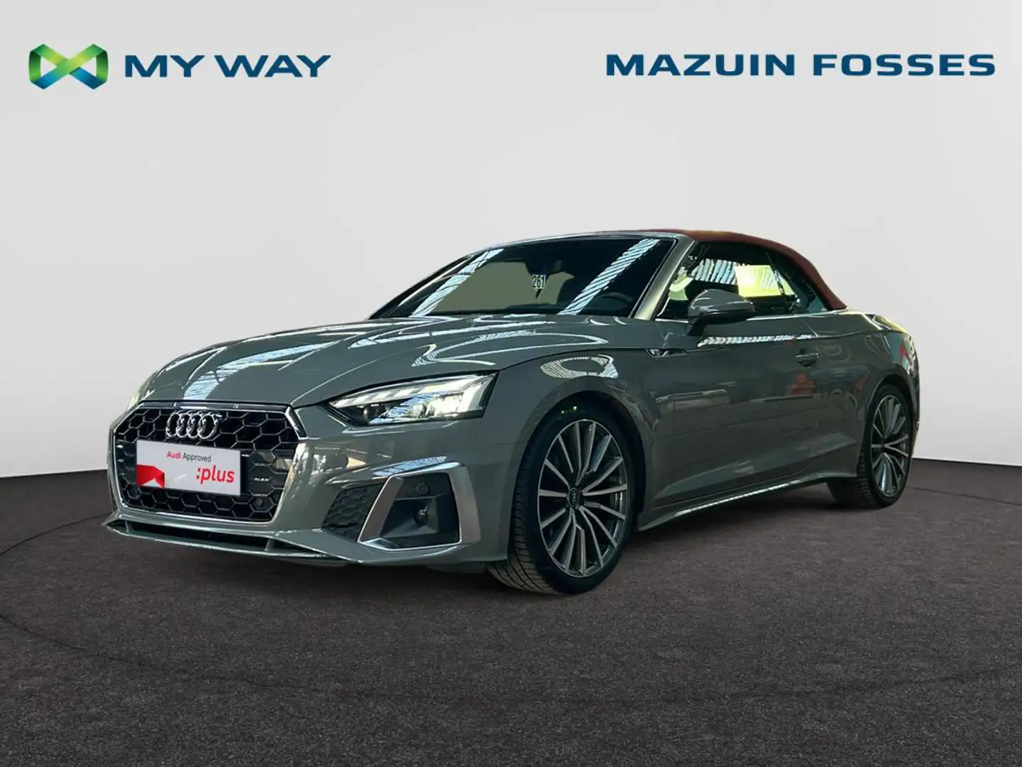 Audi A5 Cabriolet Business Edition S line 30TDI 100kW(136c Gris - 1