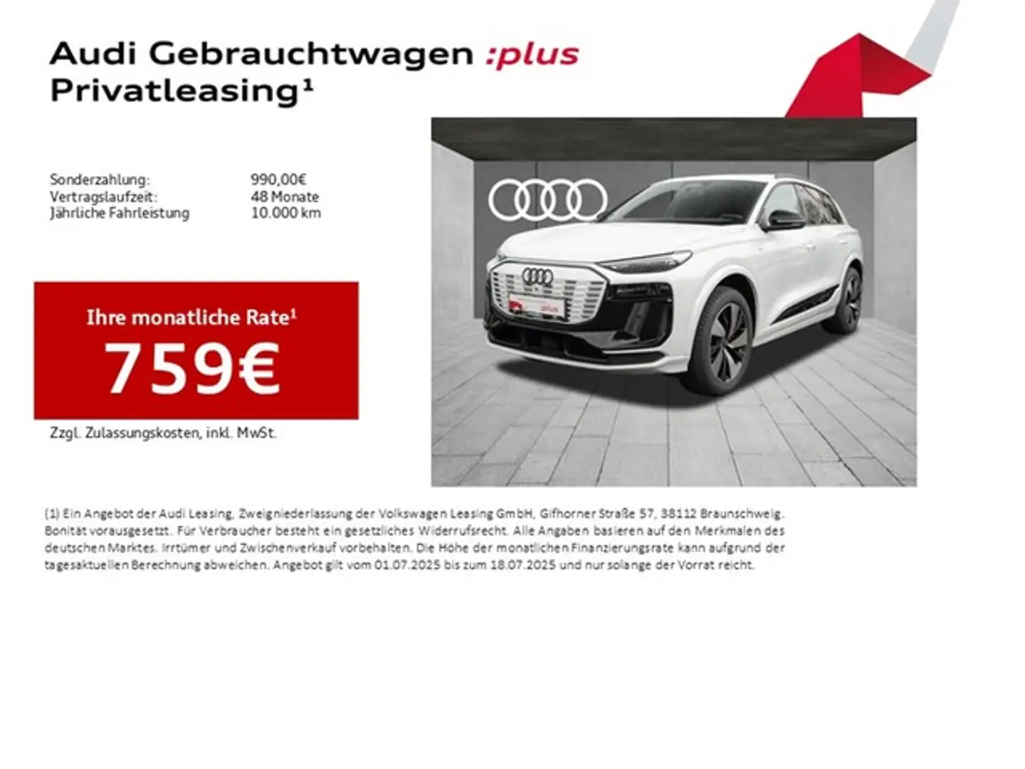 Audi Q6 e-tron 55 quattro S line Pano Beif. Display HuD... Білий - 2