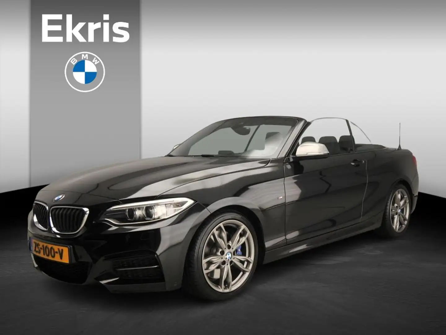 BMW 240 2 Serie Cabrio M240i | M-Sportpakket | Xenon | Nav Zwart - 1