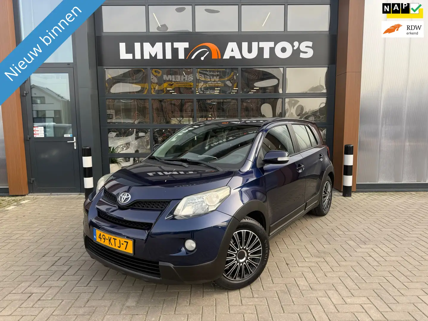 Toyota Urban Cruiser 1.3 VVT-i Aspiration Nw.koppeling/Airco/El.ramen/T Blau - 1