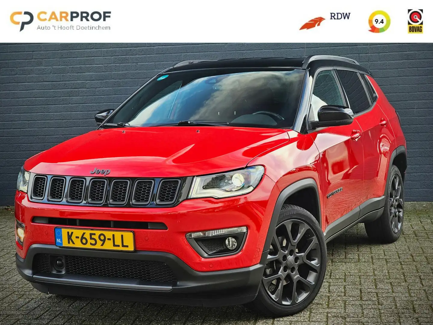 Jeep Compass 1.3T S SPORT / ALPINE SOUND / XENON / LEDER / Jeep Rood - 1