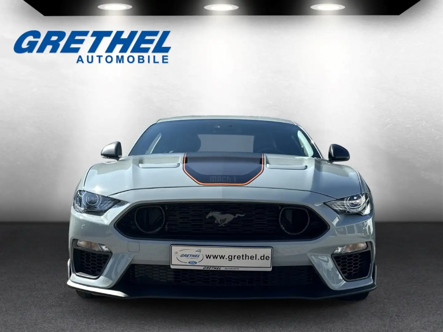 Ford Mustang Mach1 5.0 Ti-VCT V8 Coupe Gris - 2