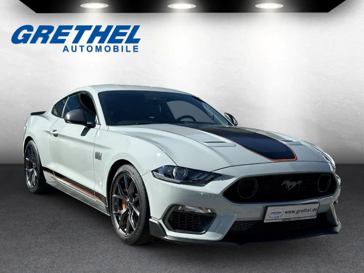 Ford Mustang Mach1 5.0 Ti-VCT V8 Coupe Gris - 1
