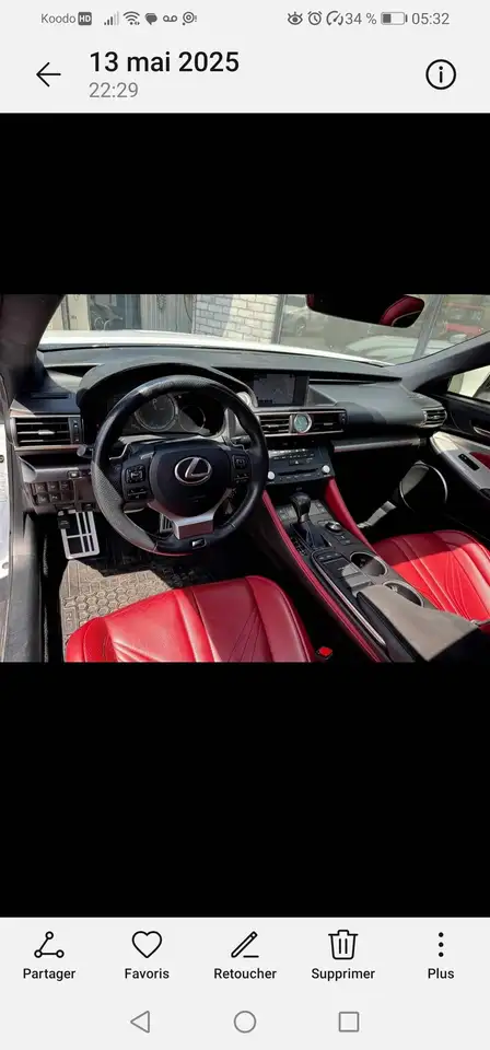 Lexus RC F photo Lexus RC F