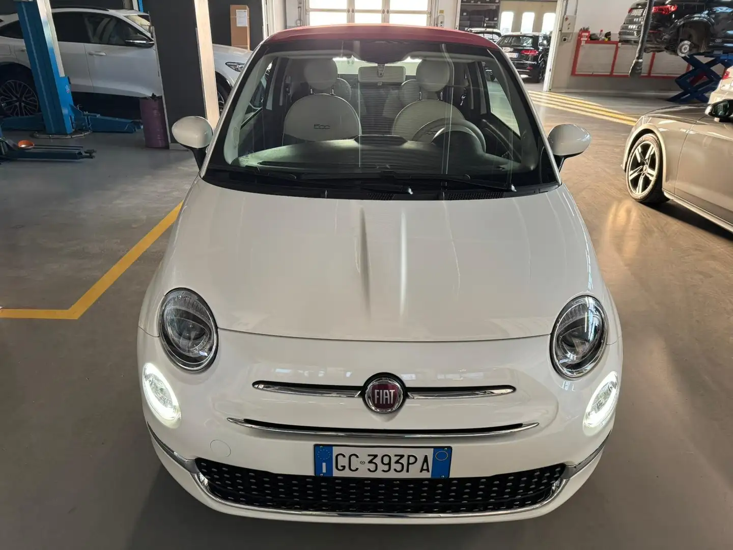 Fiat 500C 500 III 2015 1.2 Lounge 69cv dualogic my20 Blanc - 2