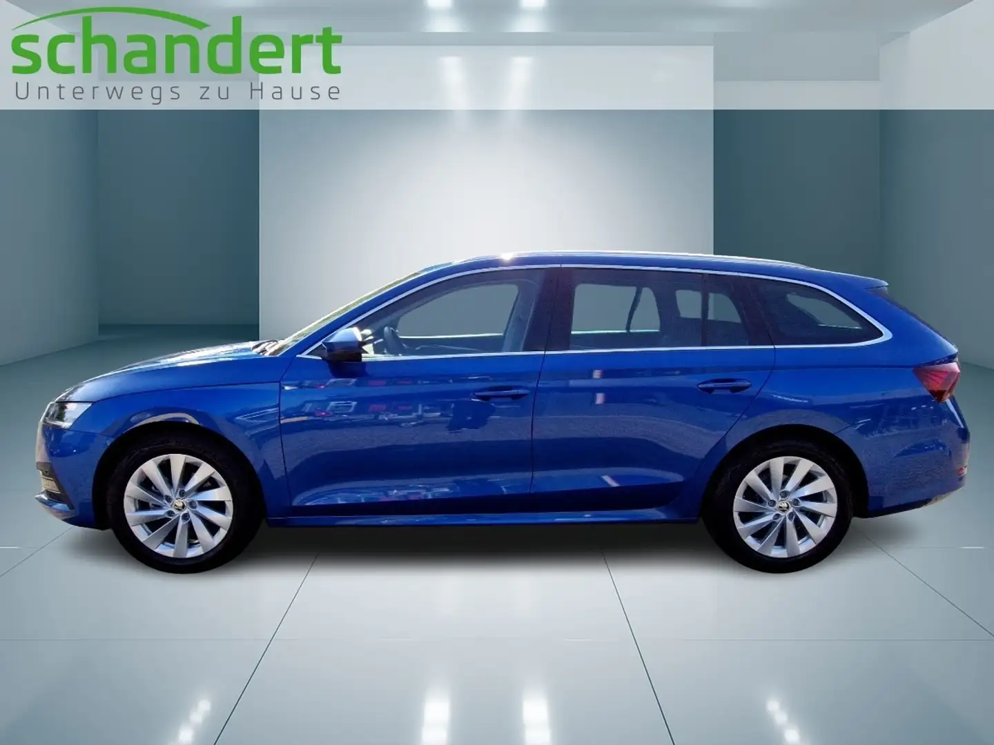 Skoda Octavia Combi 1.5 TSI Style DSG LED Navi AHK HUD Klimaau Blau - 2