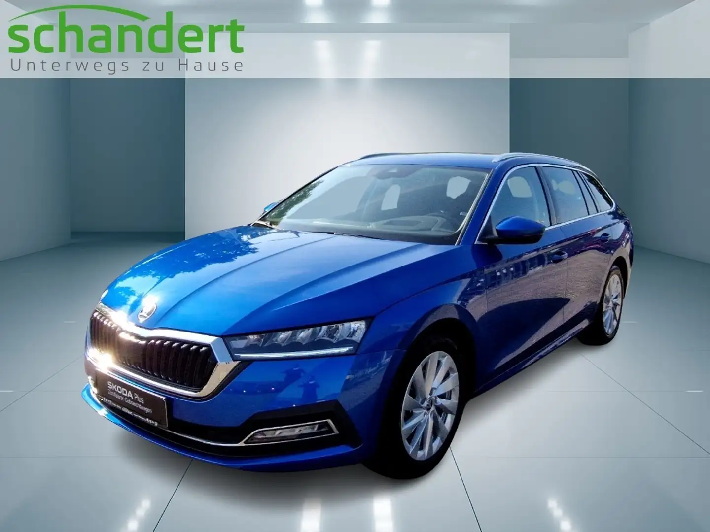 Skoda Octavia Combi 1.5 TSI Style DSG LED Navi AHK HUD Klimaau Blau - 1