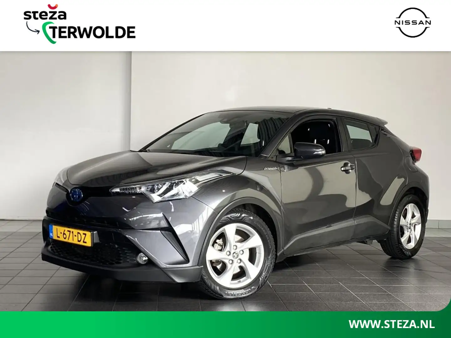 Toyota C-HR 1.8 Hybrid Active | Parkeercamera | Climate Contro Grijs - 1