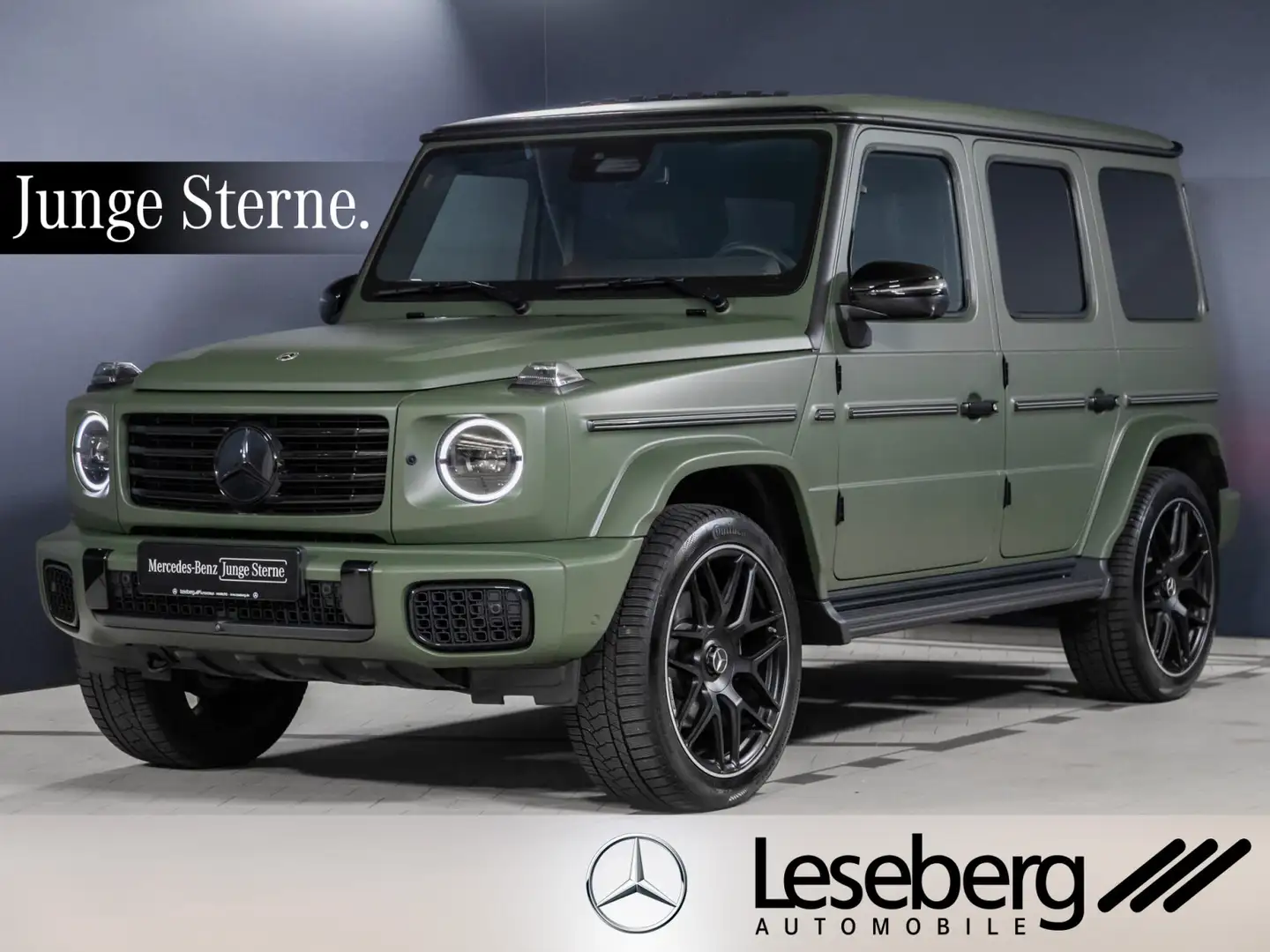 Mercedes-Benz G 450 d 22'AMG/Multibeam/Standheizung//Burmester AMG Line Sportpaket/SHD/KeylessGo/Klima/MF-Lenkrad/Telefon Grün - 1