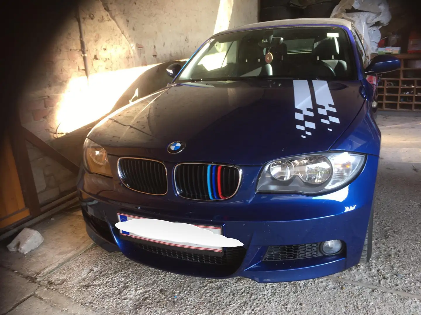BMW 118 118i Cabrio Blau - 1