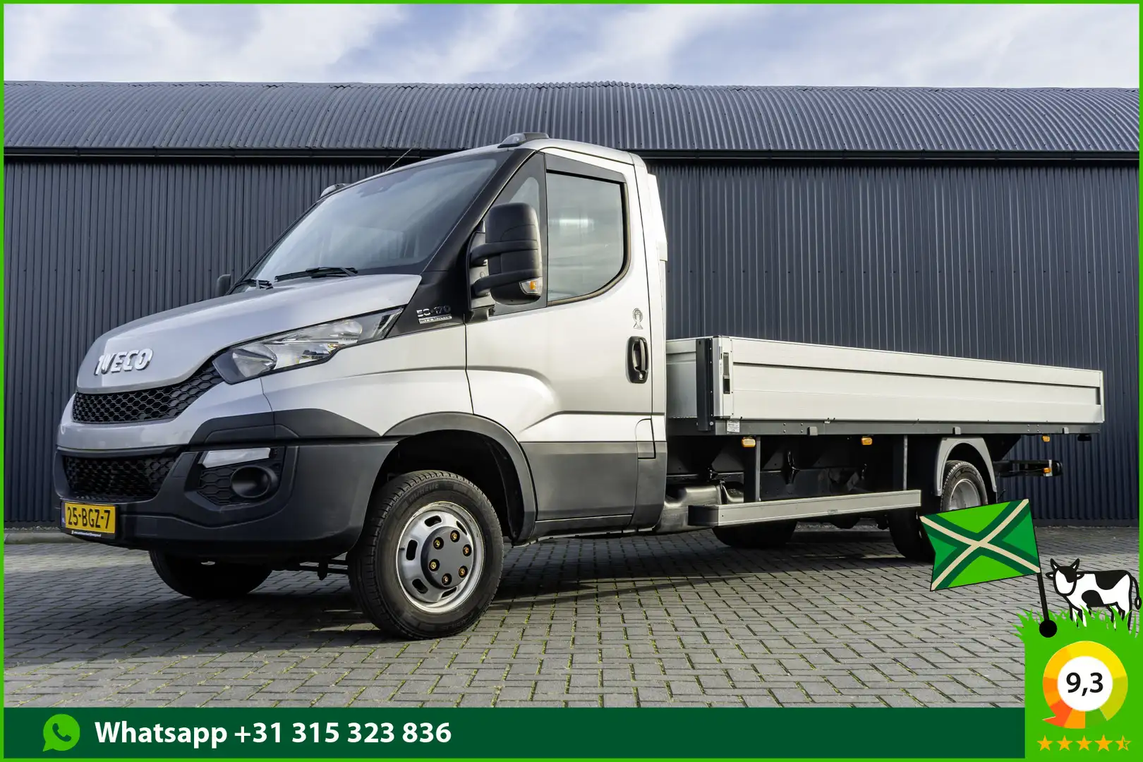 Iveco Daily 50C17 | 170 PK | Automaat | 5-meter laadbak | Crui Zilver - 1