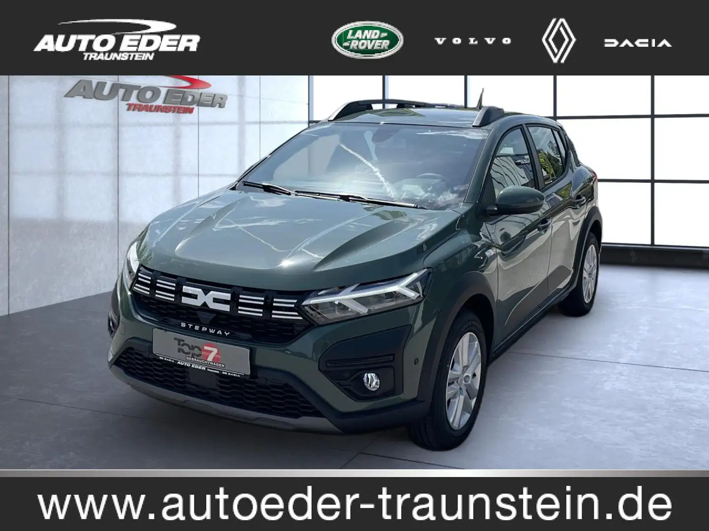 Dacia Sandero Stepway Expression Klima el. Fenster Grün - 1