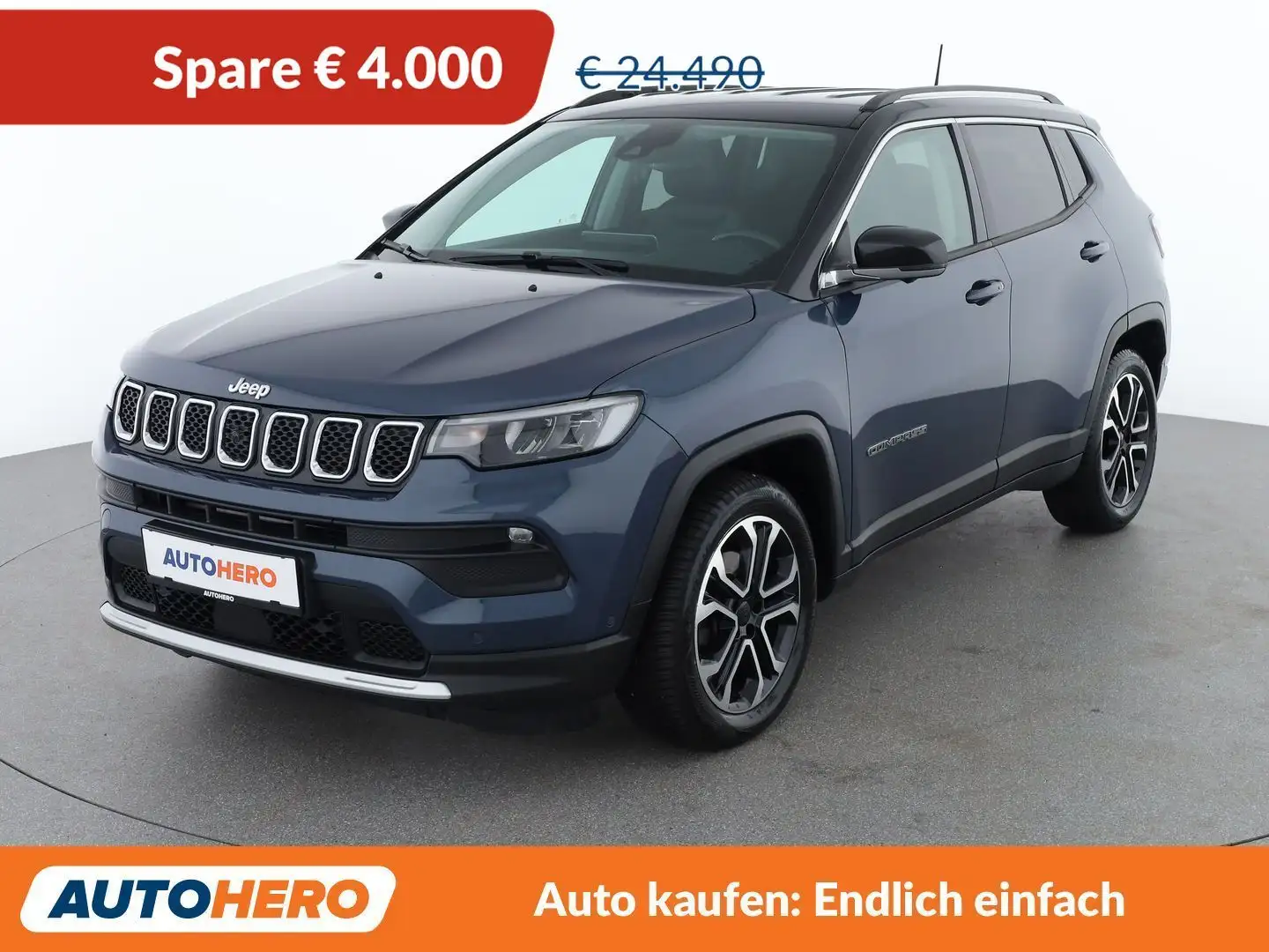 Jeep Compass 1.3 T-GDi 80th Anniversary FWD Blau - 1