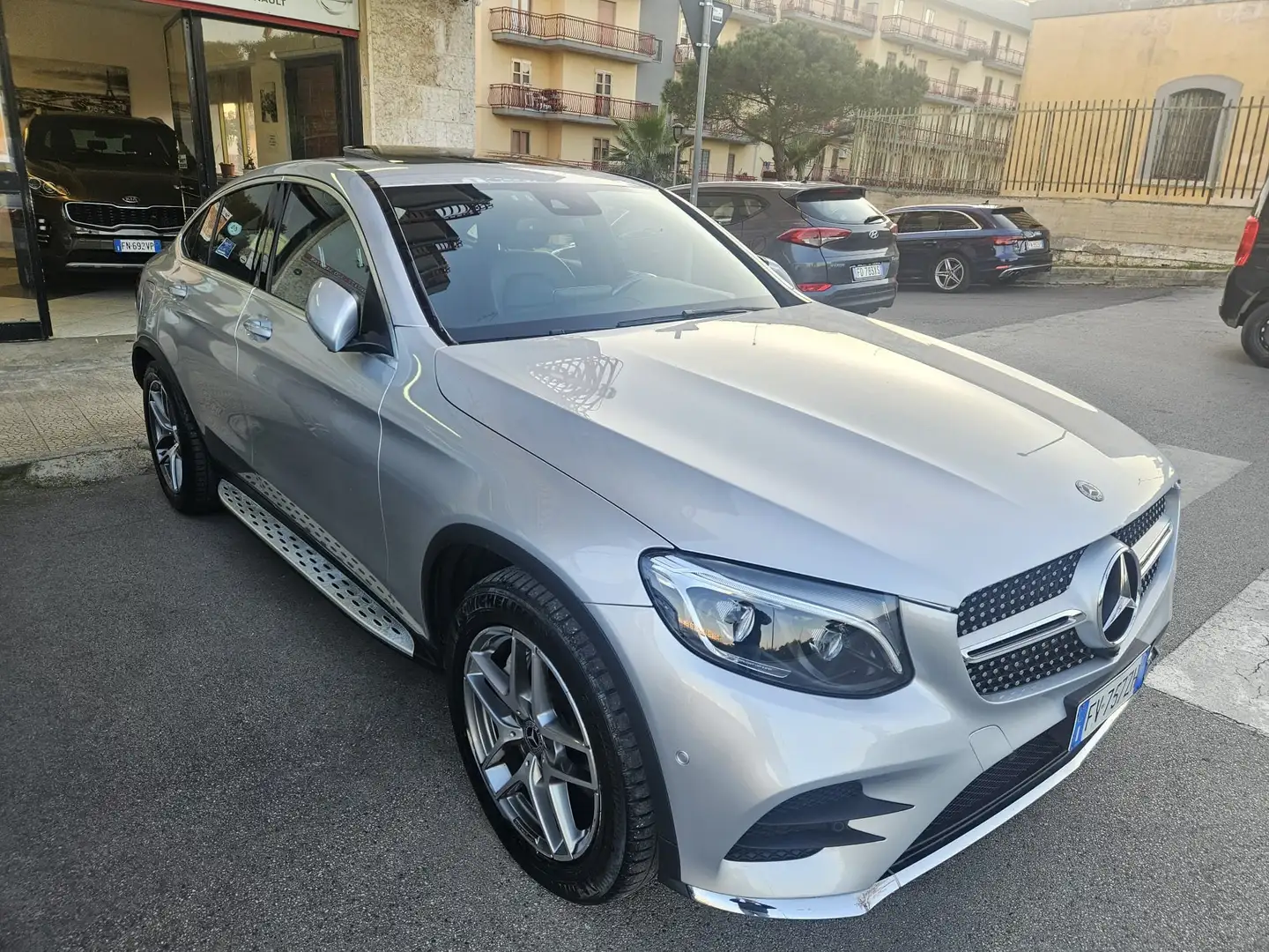 Mercedes-Benz GLC 250 GLC Coupe 250 d Premium 4matic auto Argent - 2