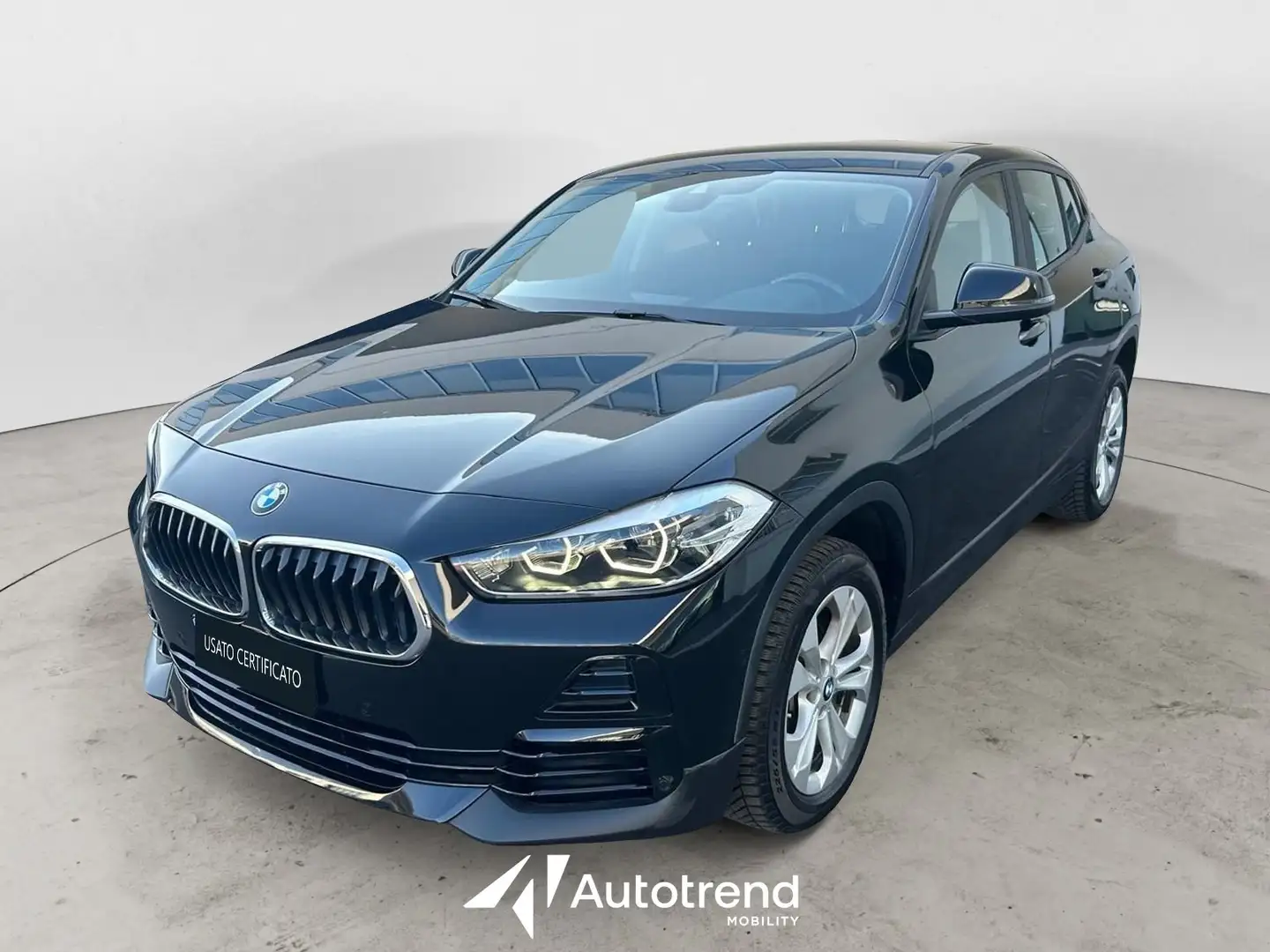 BMW X2 sDrive16d 116 CV NAVI TETTO LED Business-X Чорний - 1