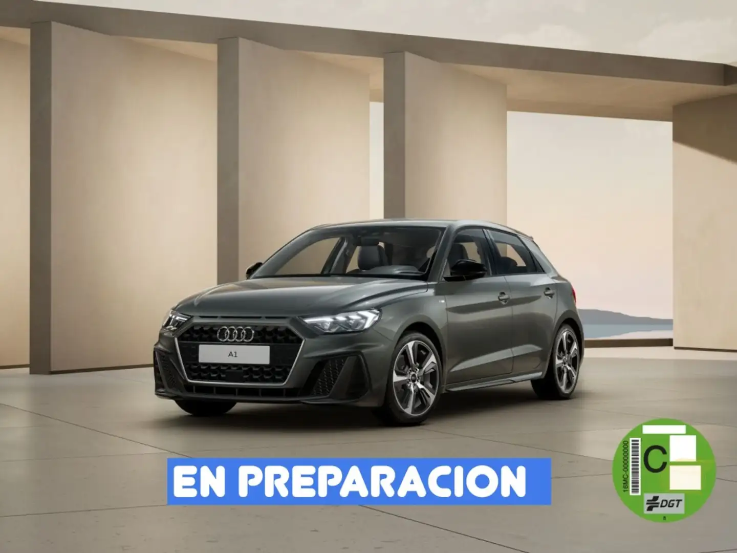 Audi A1 Sportback 30 TFSI Adrenalin Gris - 1