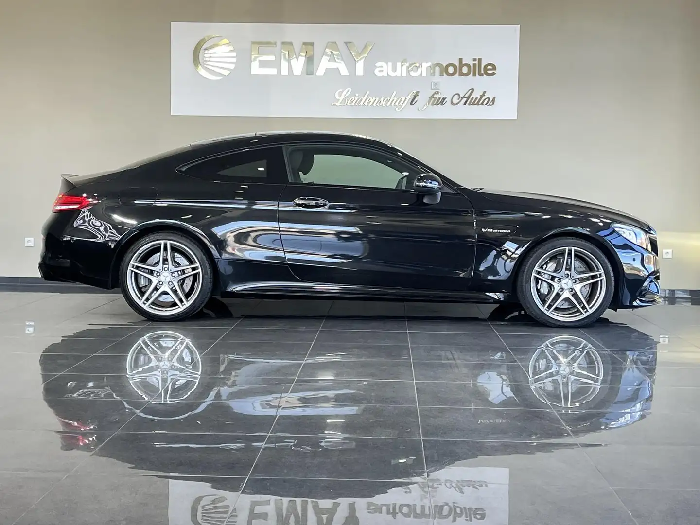 Mercedes-Benz C 63 AMG Coupe /P.Dach/Leder/LED/Navi/ Noir - 2