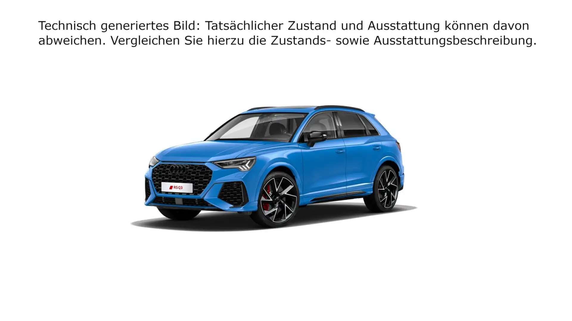 Audi RS Q3 RS-Sportfahrwerk-Plus RS-Abgas Pano AHK Blau - 2