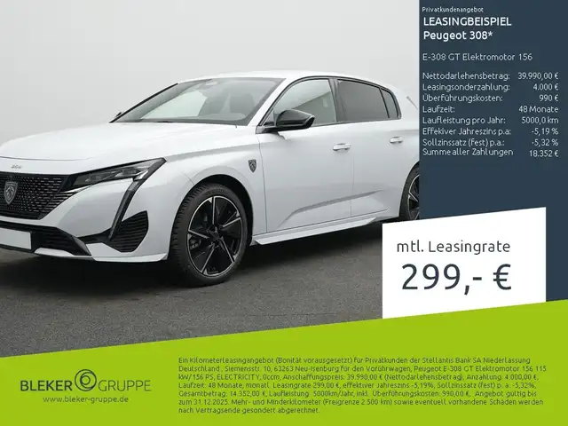 Peugeot 308 E-308 GT Elektromotor 156