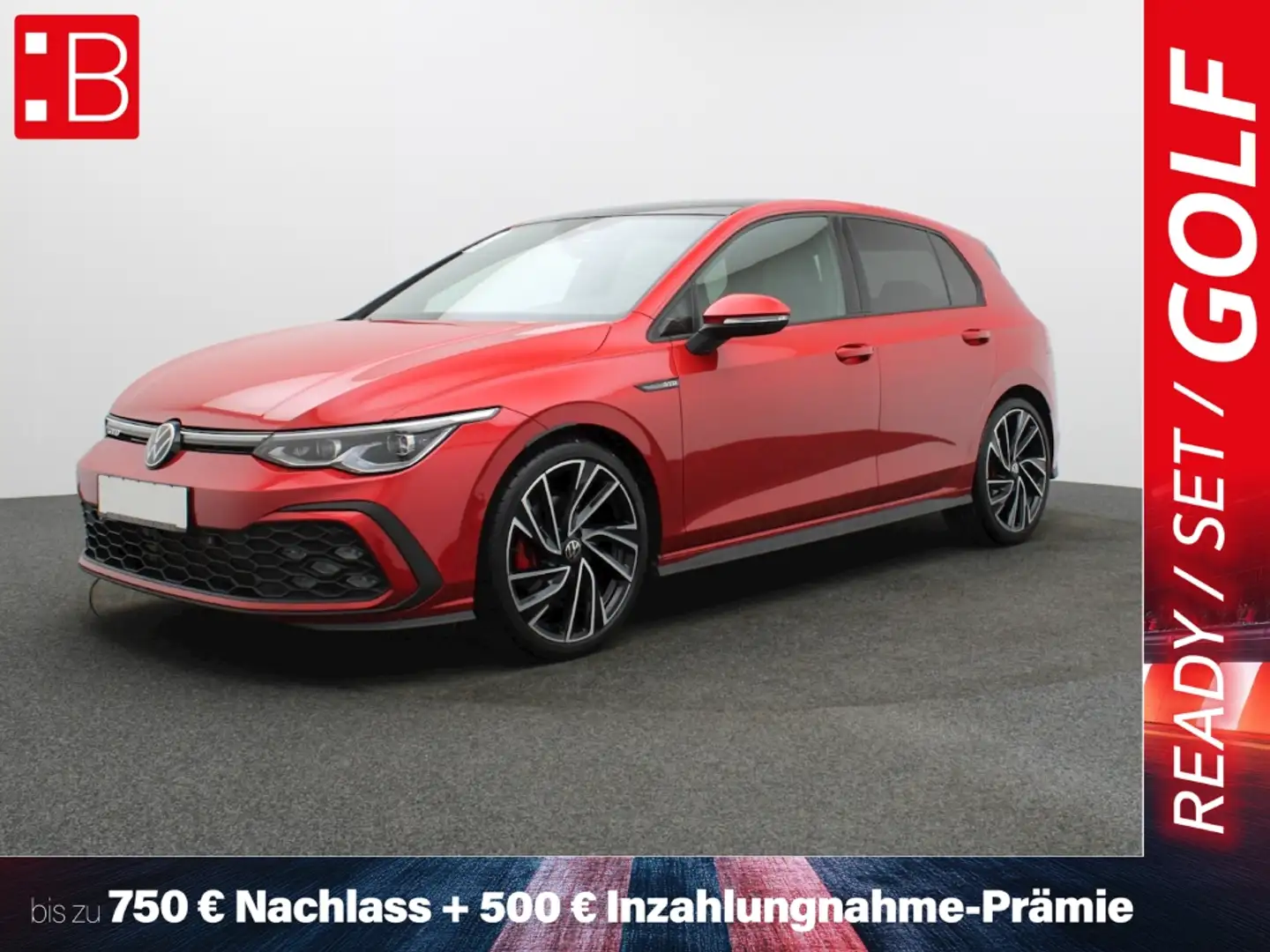 Volkswagen Golf 8 2.0 TDI DSG GTD PANO IQ.LIGHT KESSY KAMERA ADELA Rot - 1
