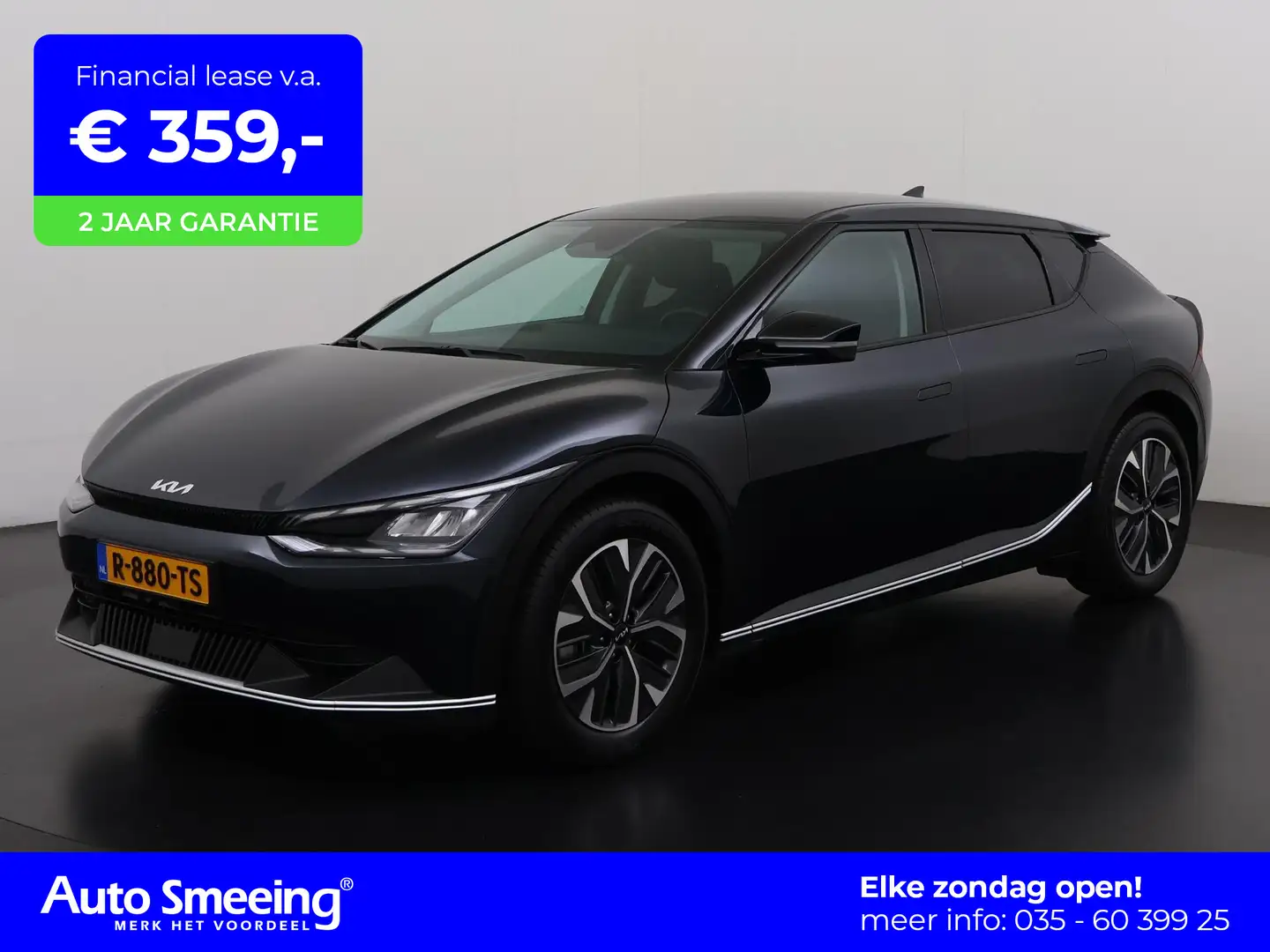 Kia EV6 Air 58 kWh | Zondag Open! Bleu - 1