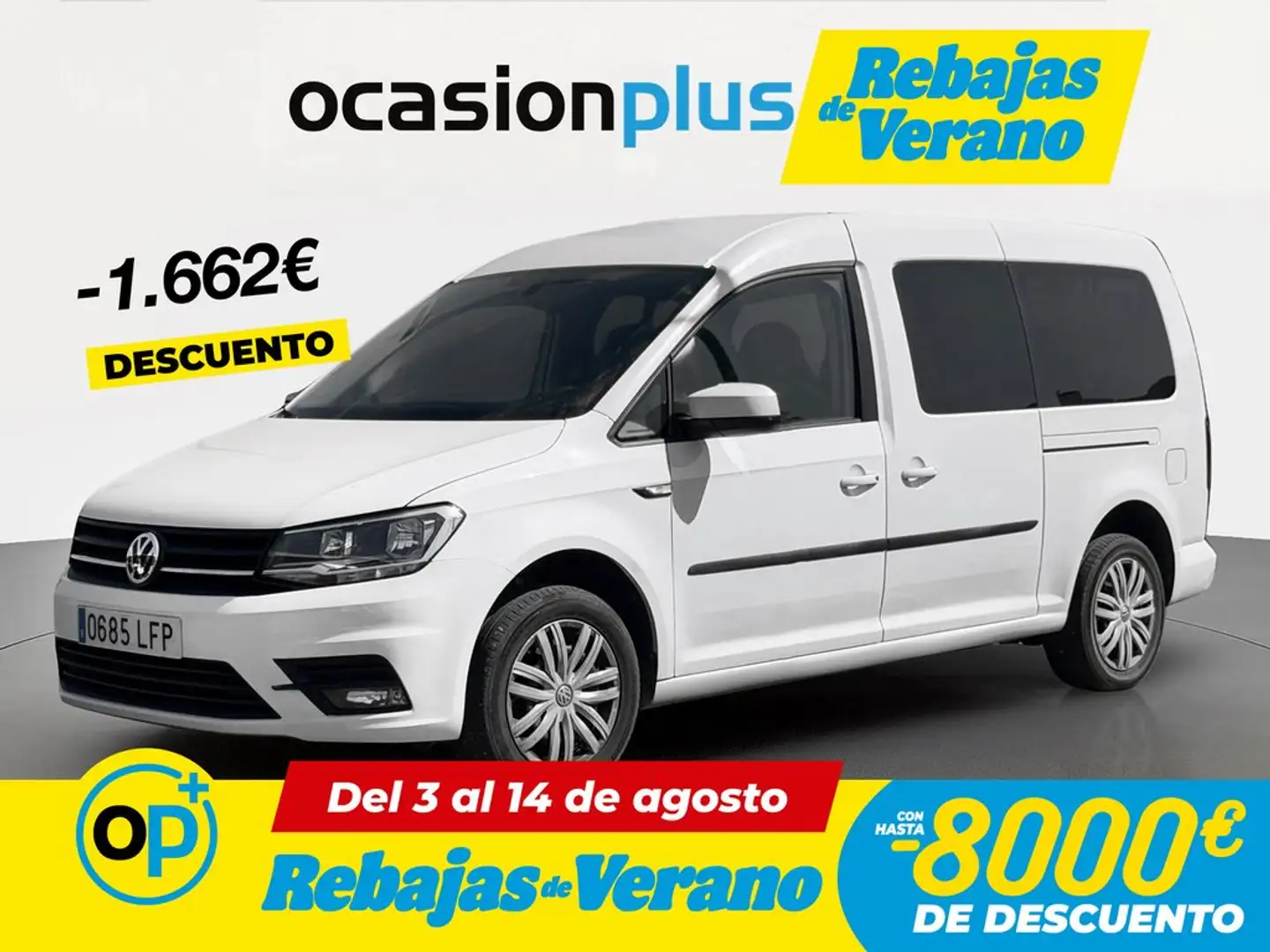 Volkswagen Caddy Maxi 2.0TDI Trendline 75kW Blanco - 1