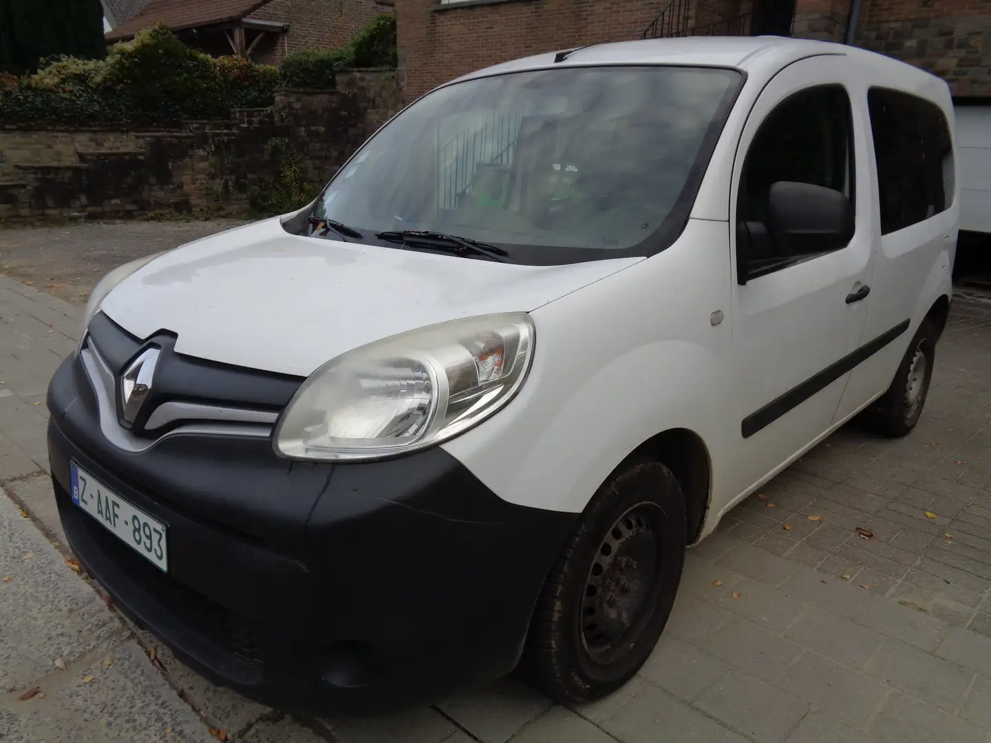 Renault Kangoo 1,5dci euro 5 Accident Arrière droit *2.272+TVA Blanc - 1