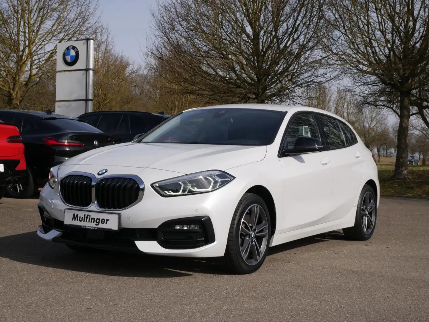BMW 118 d Sport LiveProf.LED Temp.DAB Sitzh.Fernlicht Weiß - 2