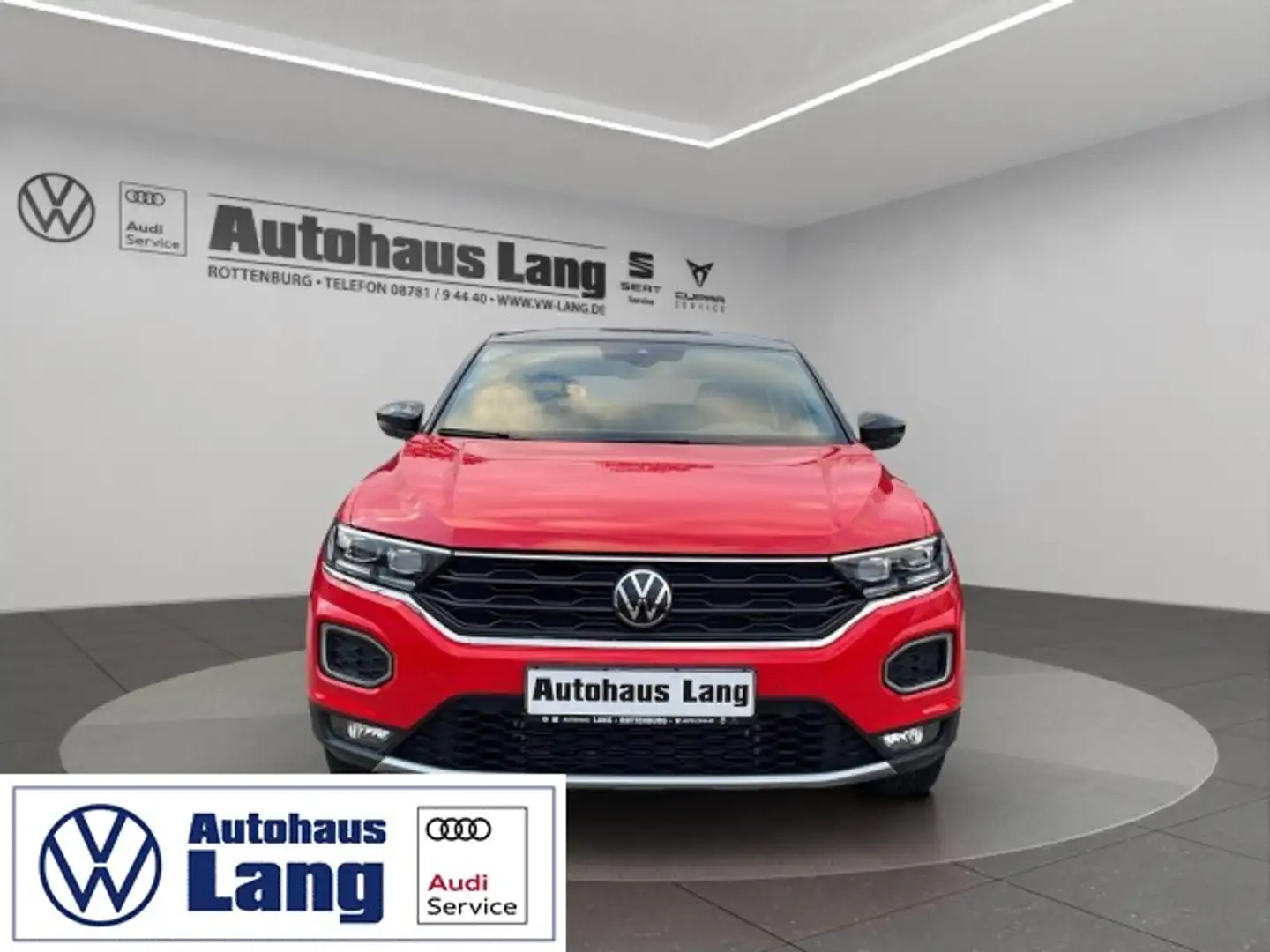 Volkswagen T-Roc 1.5 TSI DSG Sport AID AHK Navi LED Rear Keyless 8- Rot - 1
