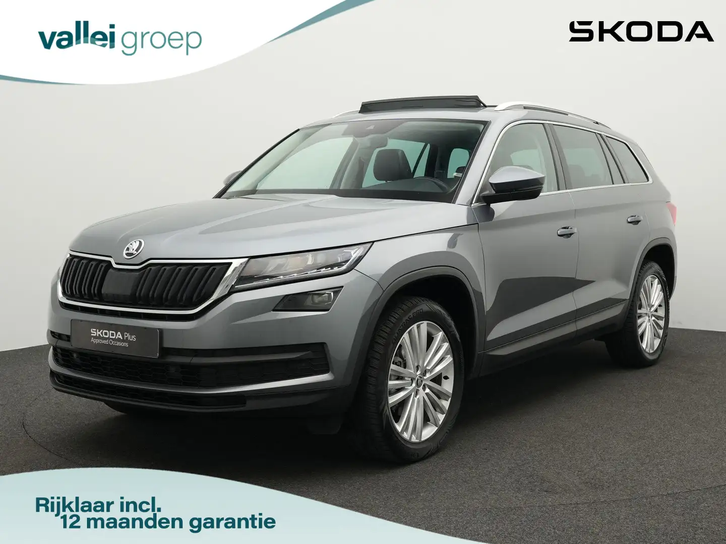Skoda Kodiaq 7 pers. 1.5 TSI Limited Business Edition 150 pk DS Grijs - 1