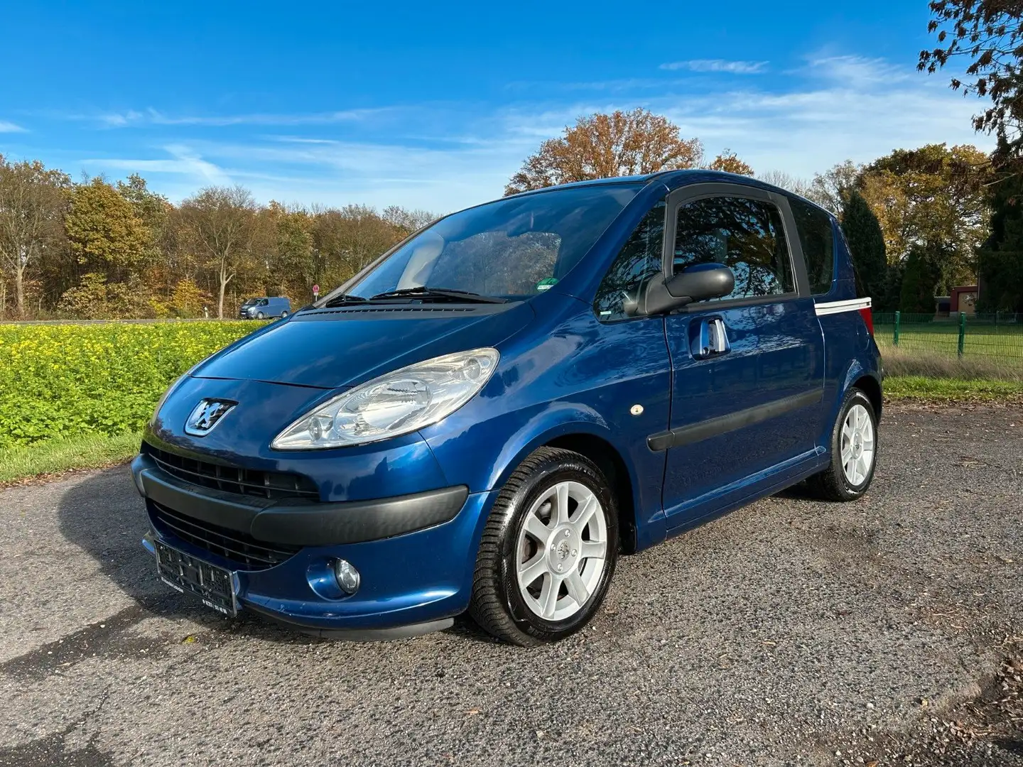 Peugeot 1007 Filou 75 Radio Klimaauto Alu Allwetter Bleu - 1