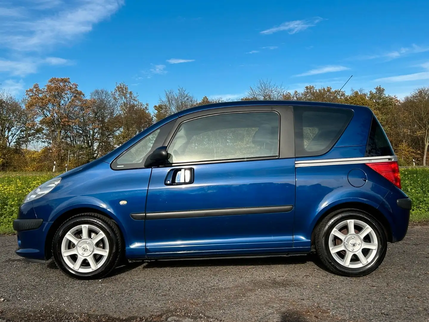 Peugeot 1007 Filou 75 Radio Klimaauto Alu Allwetter Bleu - 2