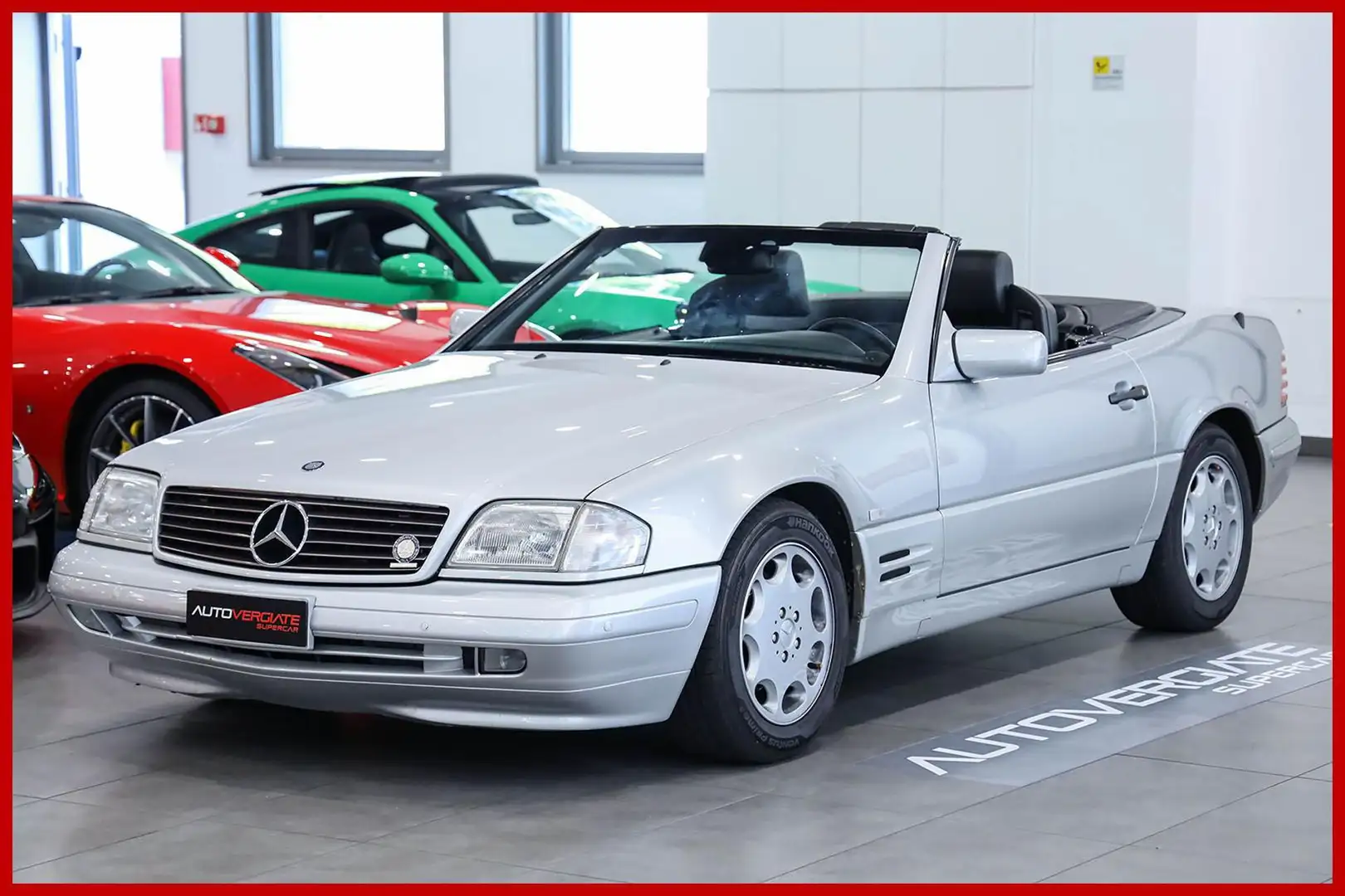 Mercedes-Benz SL 320 cat ITALIANA - TARGHE D'EPOCA Plateado - 1