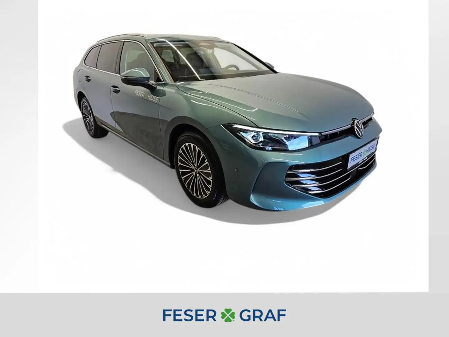 Volkswagen Passat Elegance AHK / IQ.DRIVE / BUSINESSPREMIUM Grün - 1