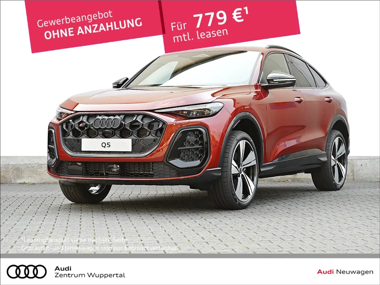 Audi SQ5 SPORTBACK TFSI LEDER PANO STANDHZG 360 KAMERA AHK Rouge - 1