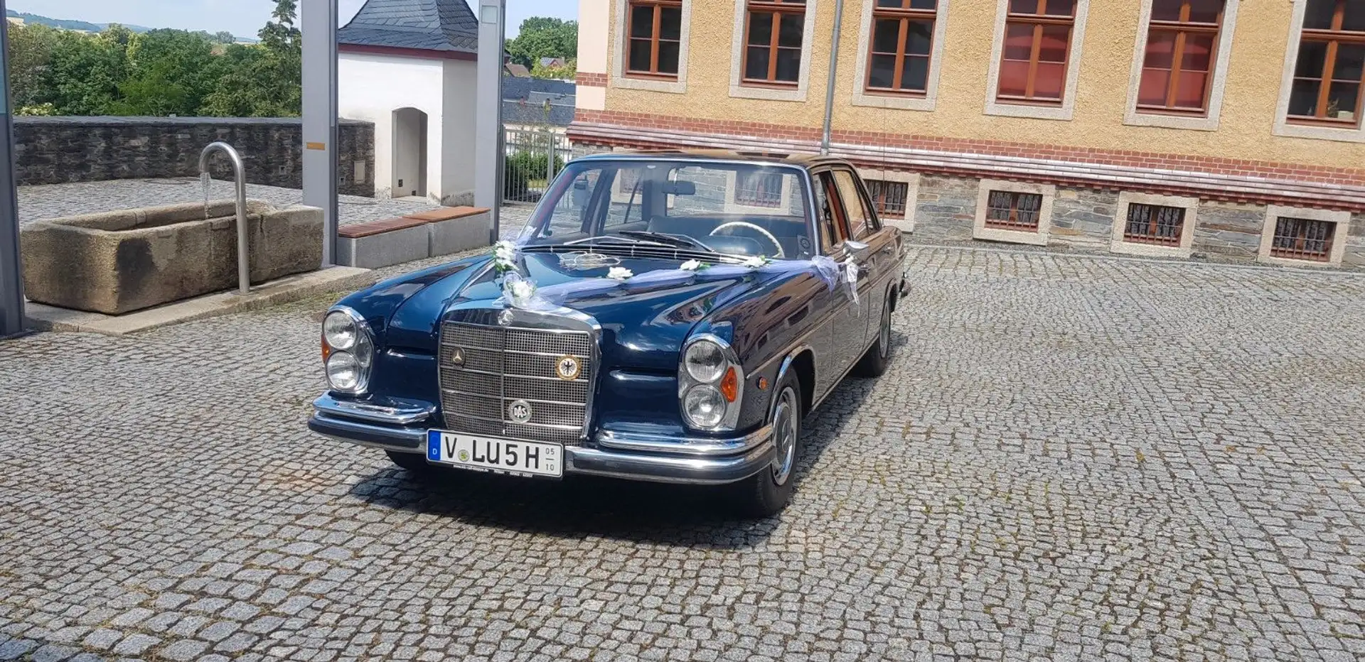 Mercedes-Benz 280 S - Klasse Top Zustand 6 Zylinder 160PS H-Ke Blauw - 2